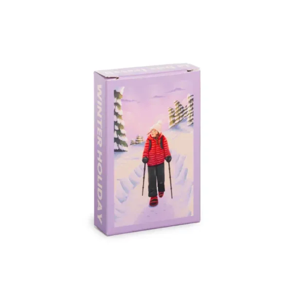 mini puzzle winter holiday la box trevell de 99 pieces