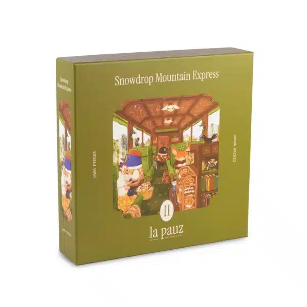 puzzle snowdrop mountain express de la pauz de 1000 pièces
