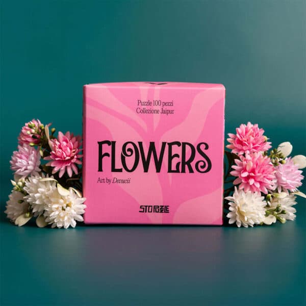 puzzle flowers sto puzzle 100 pieces