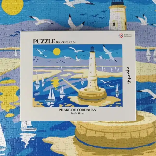 puzzle phare de cordouan de aparté de 1000 pièces