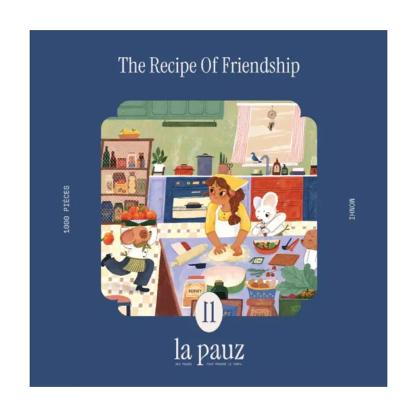 puzzle the recipe of friendship de la pauz de 1000 pièces