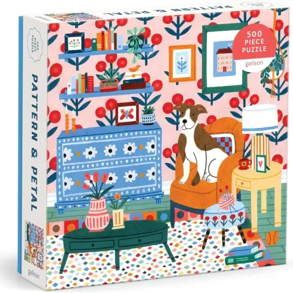 Puzzle Pattern & Petal 500 pièces galison