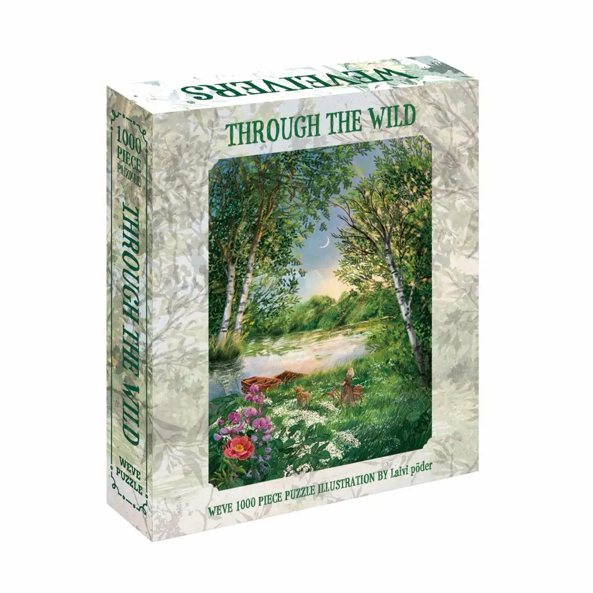 puzzle Through the Wild weve 1000 pieces boite