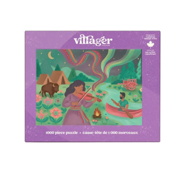 puzzle dancing sky de villager de 1000 pièces