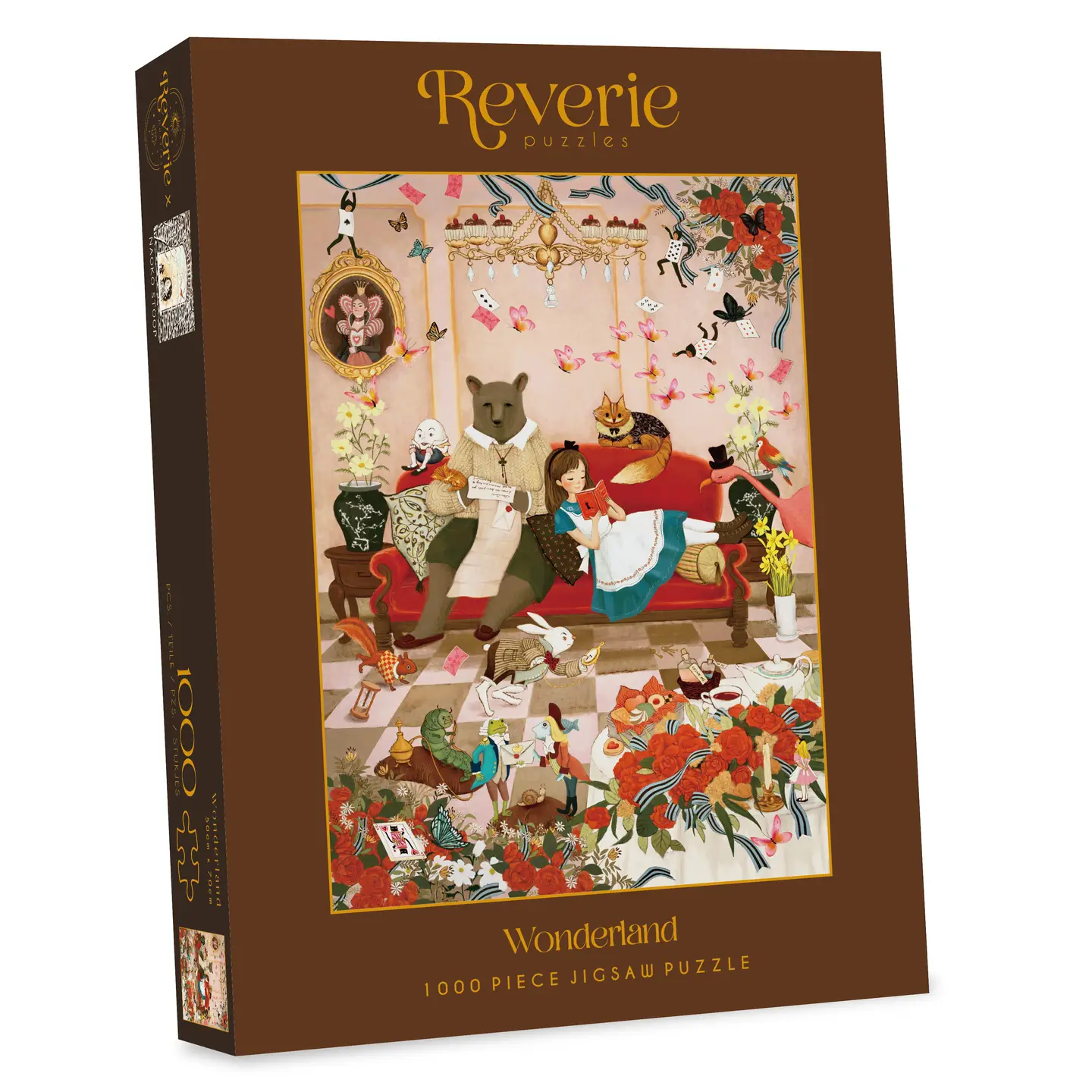puzzle wonderland reverie 1000 pieces boite