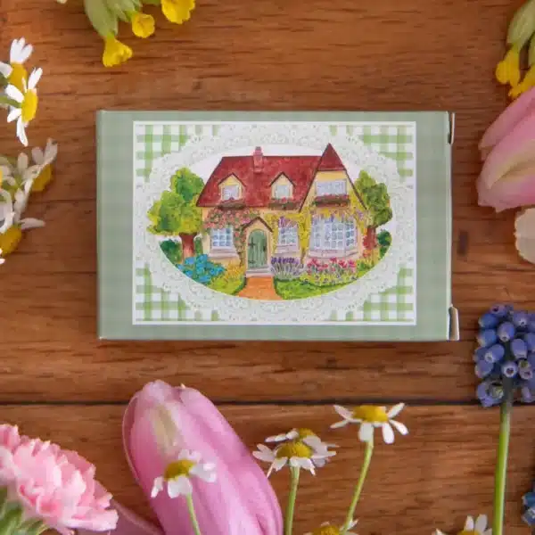 mini puzzle cottage anglais de caro from woodland de 99 pièces