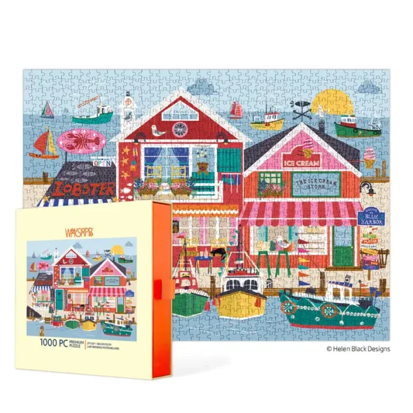 Puzzle Blue Harbor de Werkshoppe de 1000 pièces