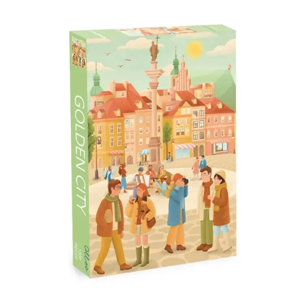 puzzle golden city de oll'eo de 1000 pièces