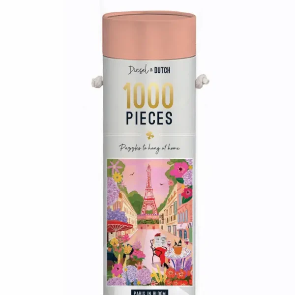 puzzle paris in bloom de diesel & dutch de 1000 pièces