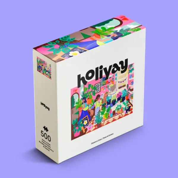 puzzle plants & flowers de holiyay de 1000 pièces