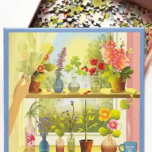 puzzle plants & me de vissevasse de 500 pièces