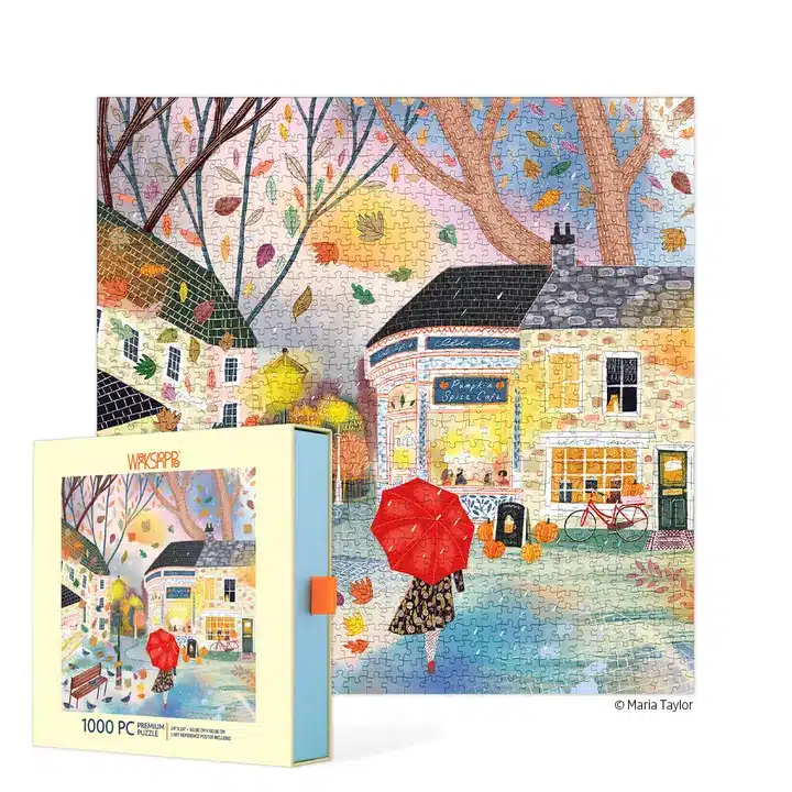 puzzle pumpkin spice cafe de werkshoppe de 1000 pièces