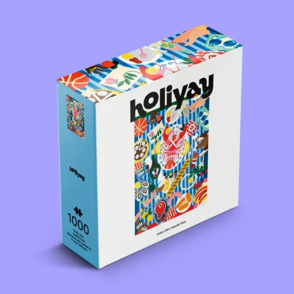 puzzle seaside feast de holiyay de 1000 pièces
