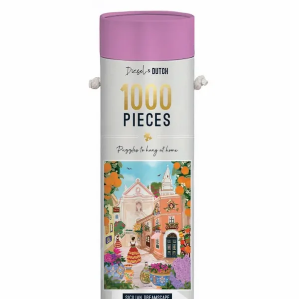 puzzle sicilian dreamscape de Diesel & dutch de 1000 pièces