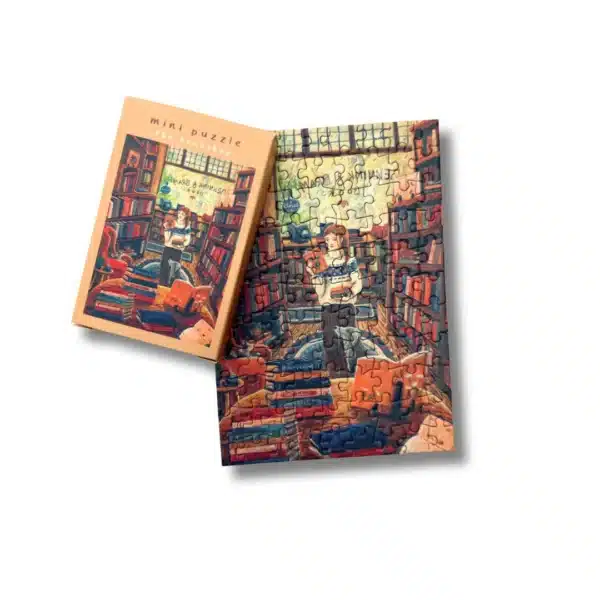 mini puzzle bookshop de esther bennink de 99 pièces