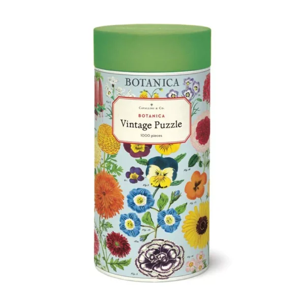 puzzle botanica de cavallini de 1000 piรจces