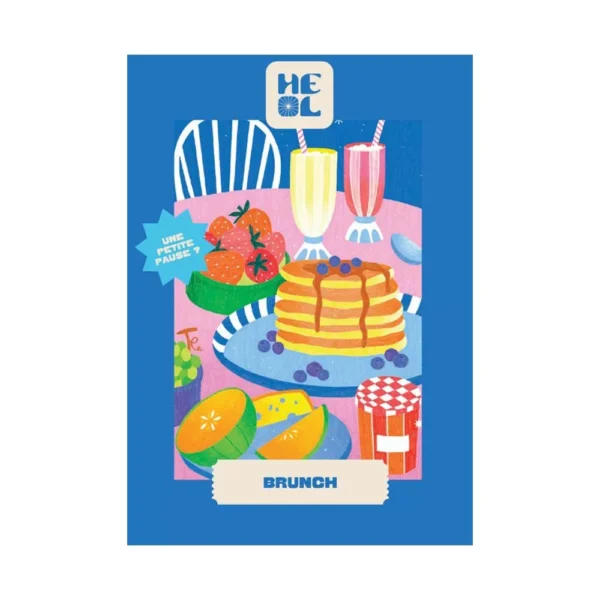 mini puzzle brunch de les éditions heol de 99 pièces