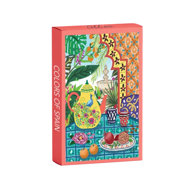 mini puzzle colors of spain de oll'eo de 99 pièces