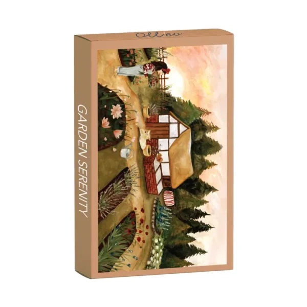 mini puzzle garden serenity de oll'eo de 99 pieces