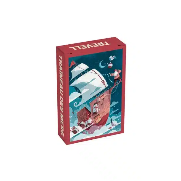 mini puzzle trevell Traîneau Des Mers 99 pièces