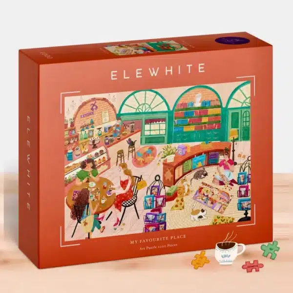 puzzle my favourite place de elewhite de 1000 piรจces