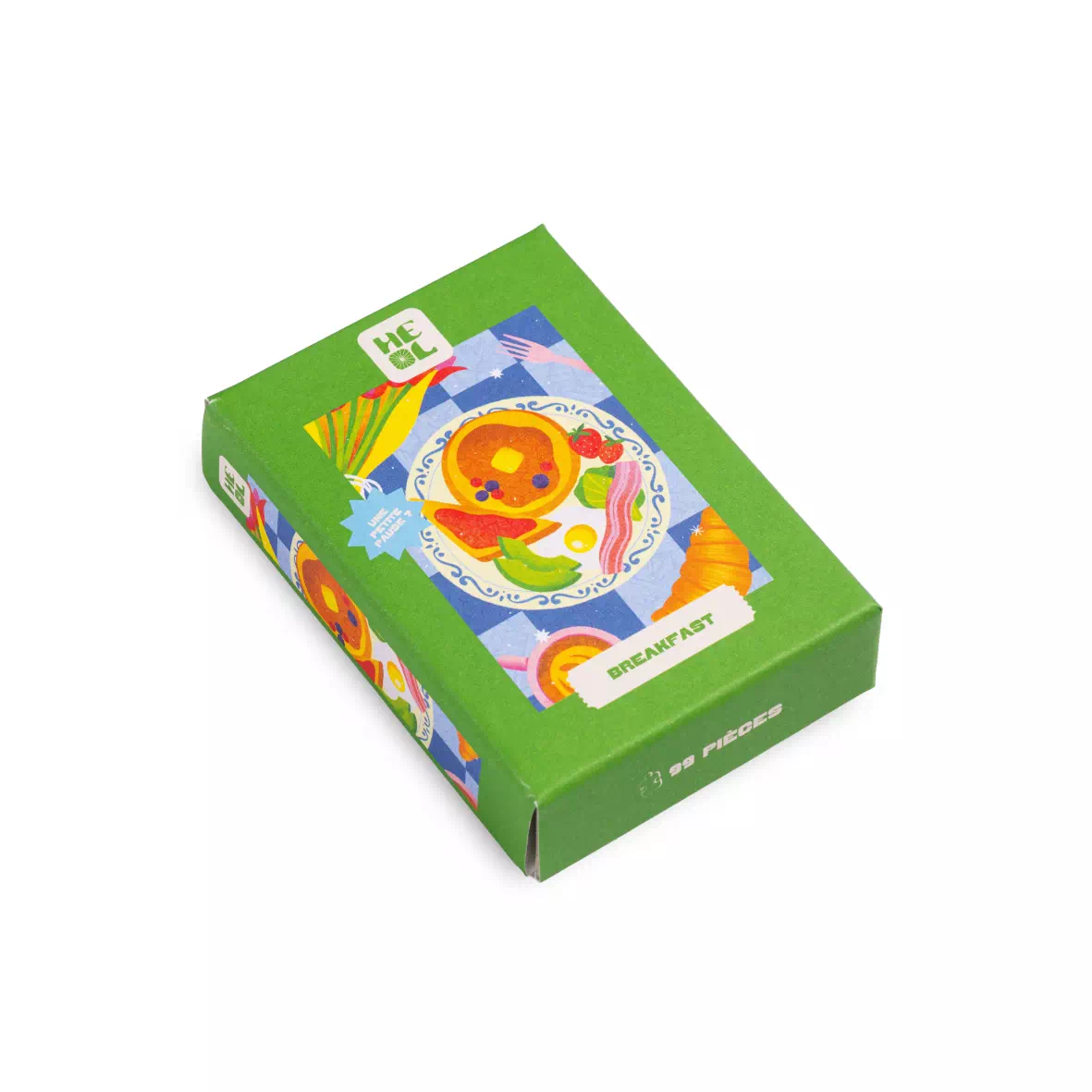 Mini puzzle Breakfast - Les éditions Heol - 99 pièces
