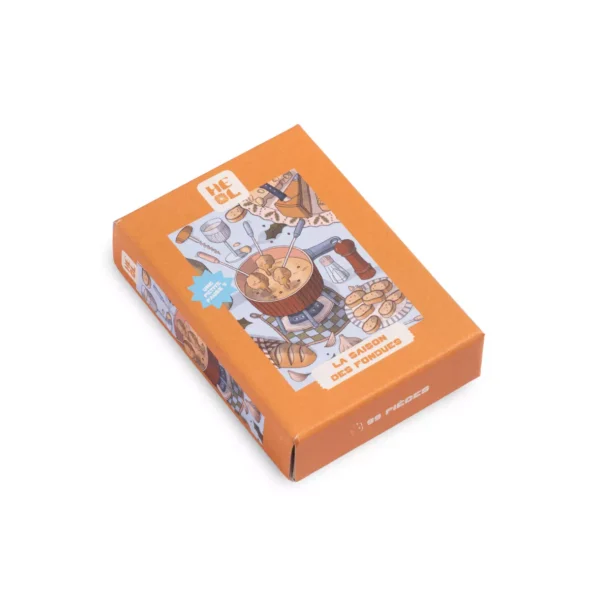 Mini puzzle La Saison des Fondues - Les รฉditions Heol - 99 piรจces