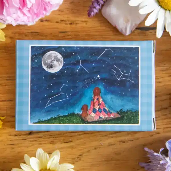 mini puzzle nuit รฉtoilรฉe de caro from woodland de 99 piรจces