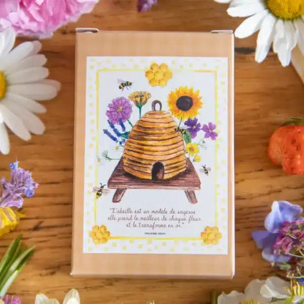 mini puzzle ronde des abeilles de caro from woodland de 99 piรจces