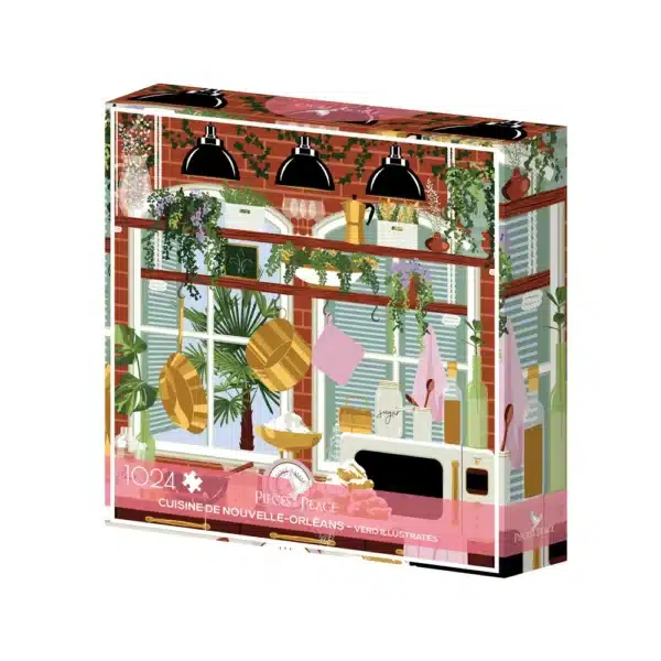 puzzle cuisine de nouvelle-orleans de pieces & peace de 1024 piรจces