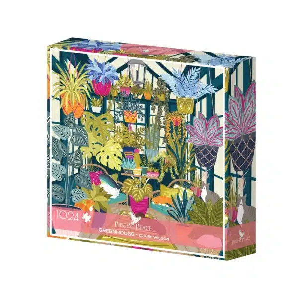 puzzle greenhouse de pieces & peace de 1024 piรจces
