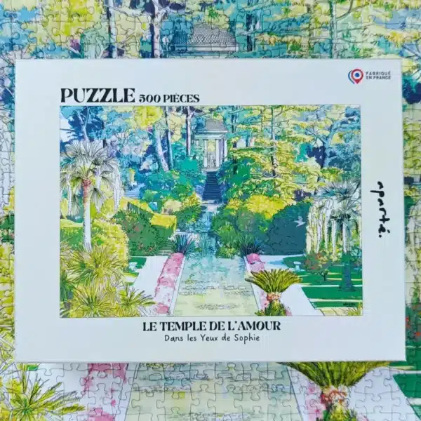 puzzle le temple de l'amour de apartรฉ de 500 piรจces