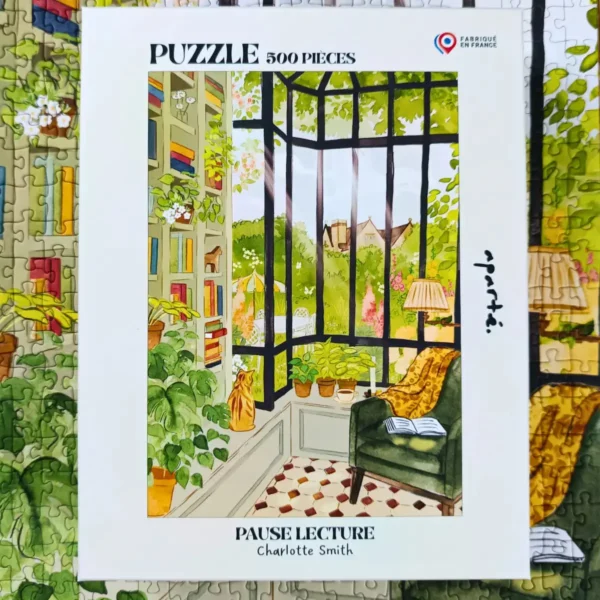 puzzle pause lecture de apartรฉ de 500 piรจces