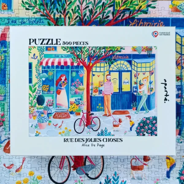 puzzle rue des jolies choses de Apartรฉ de 500 piรจces