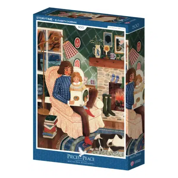 puzzle storytime de pieces & peace de 500 piรจces