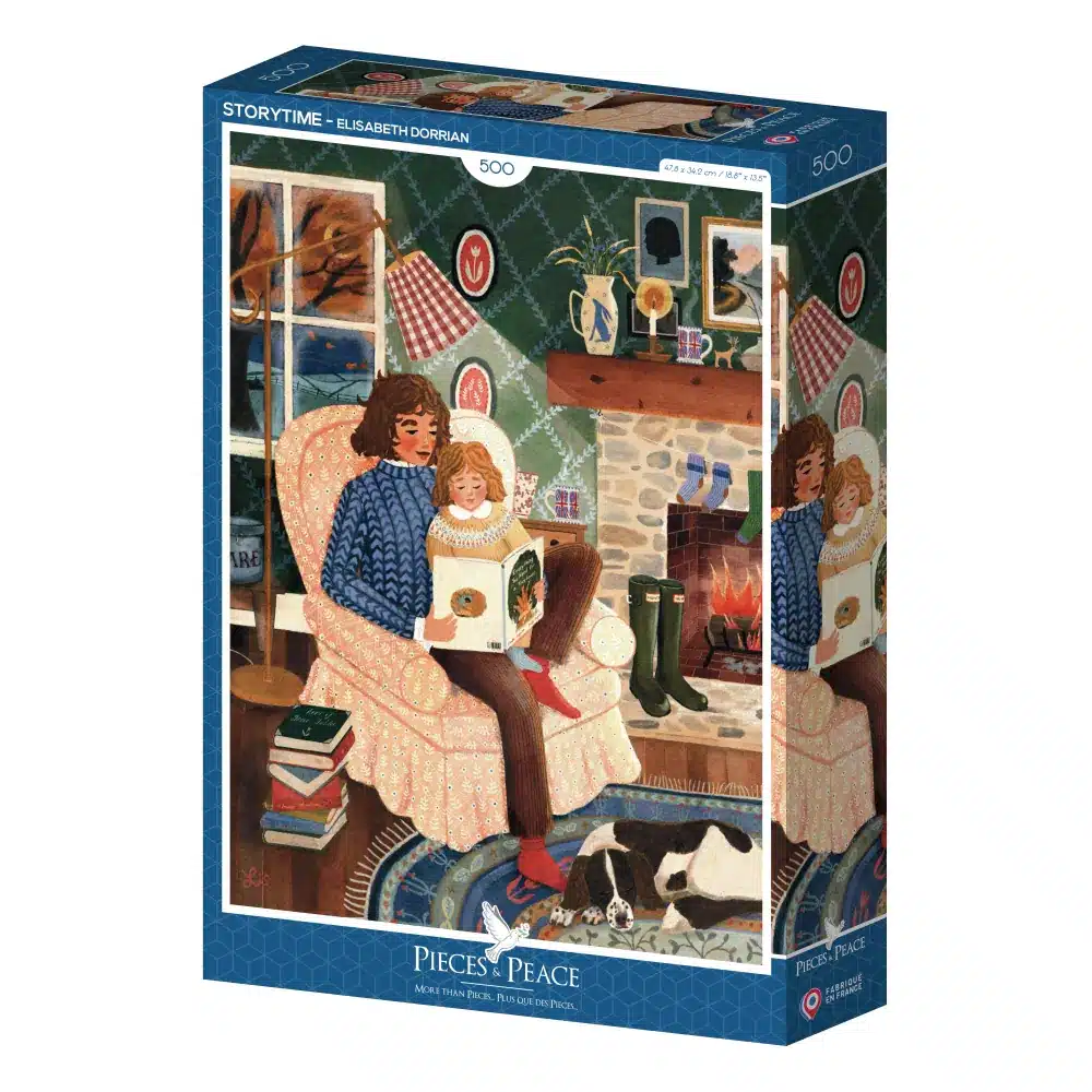 puzzle storytime de pieces & peace de 500 pièces