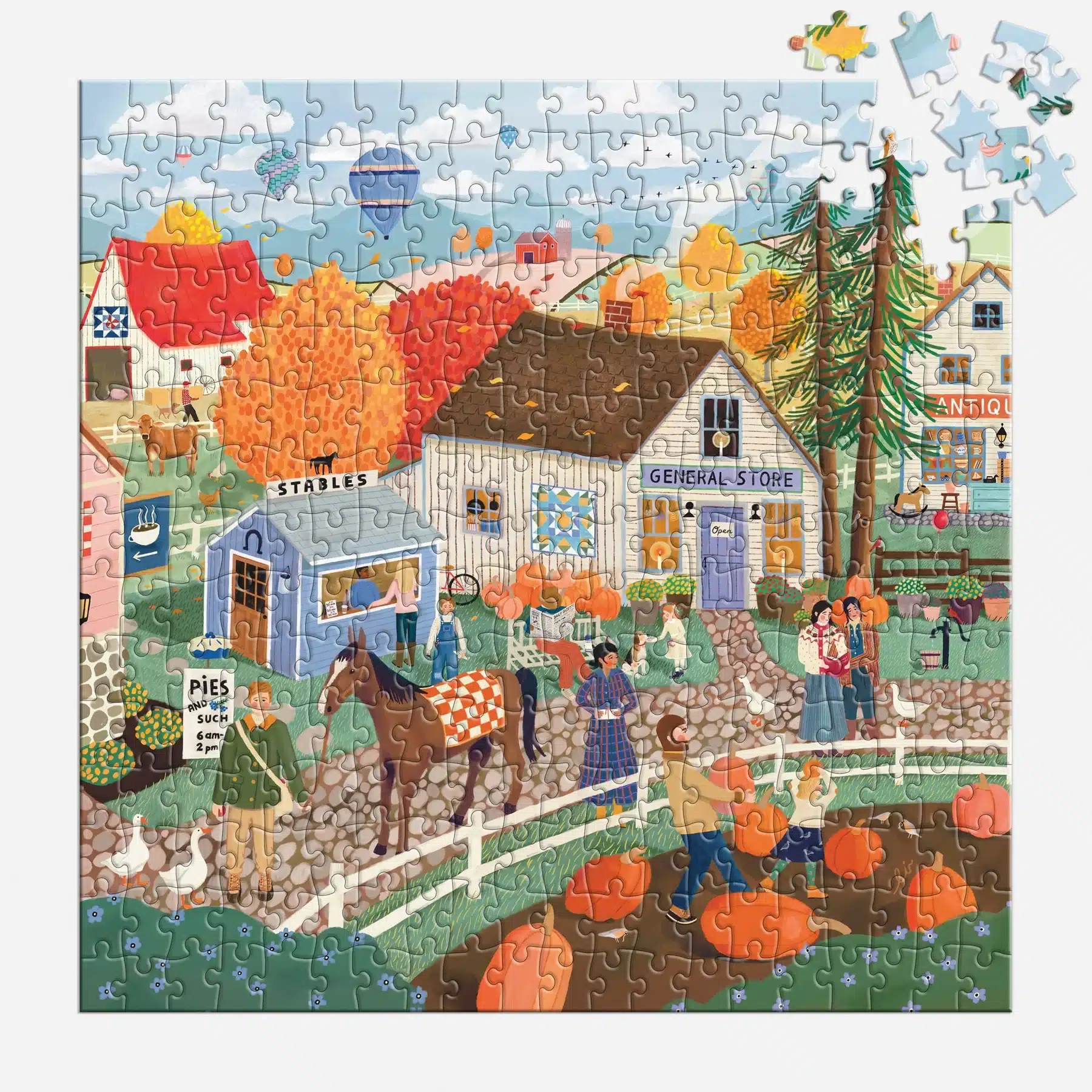 Puzzle Autumn Square - Galison - 300 pièces – Image 3