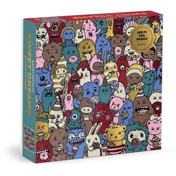puzzle galison Barbtropolis Sweet Dreams Puzzle 500 Pieces