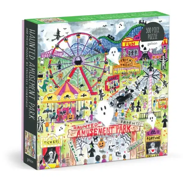 puzzle galison Haunted Amusement Park 500 Pieces