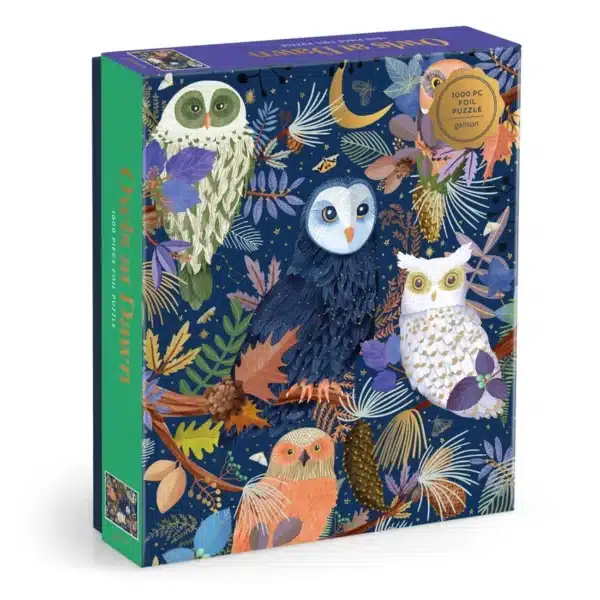 puzzle Owls at Dawn de galison de 1000 pièces