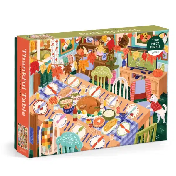 puzzle thankful table de galison de 1000 pièces