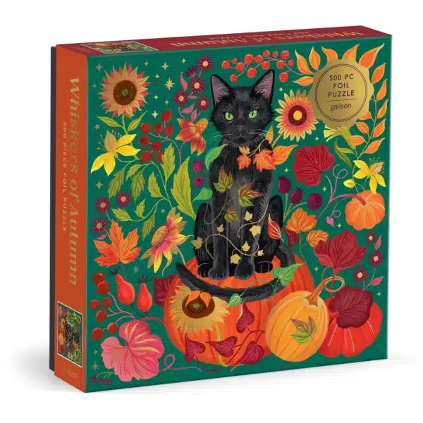 puzzle galison Whiskers of Autumn 500 Pieces