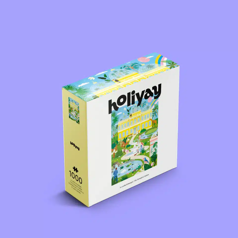 puzzle holiyay botanical garden 1000 pieces