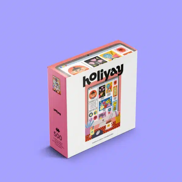 Puzzle Colorful Portfolio - Holiyay - 500 pièces