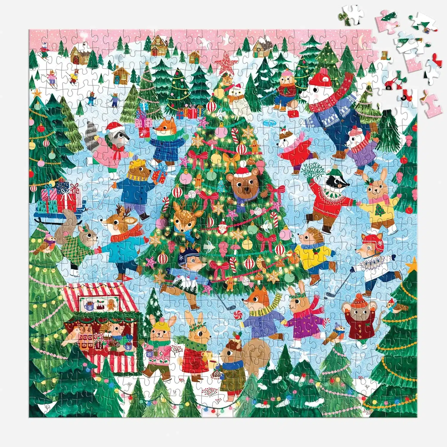 Puzzle Winter Whirl - Mudpuppy - 500 pièces – Image 3