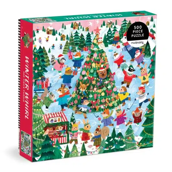 Puzzle Winter Whirl - Mudpuppy - 500 pièces
