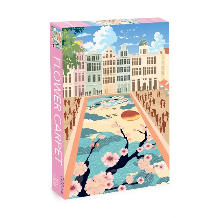 puzzle olleo flower carpet 500 pieces