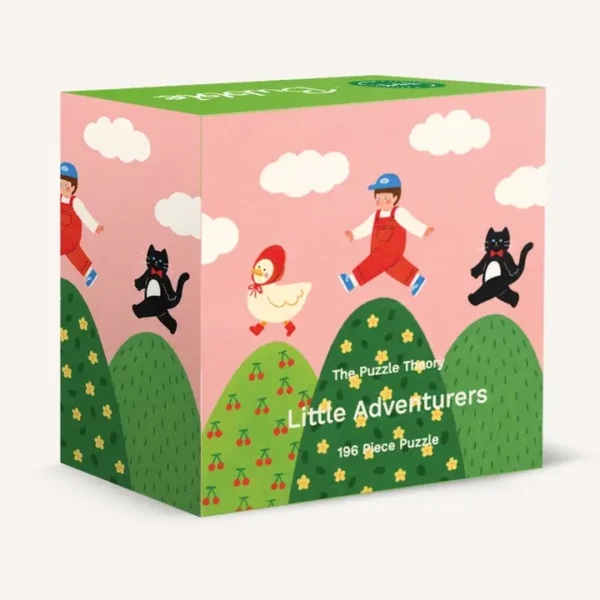 puzzle the puzzle theory Little Adventurers 196 pieces
