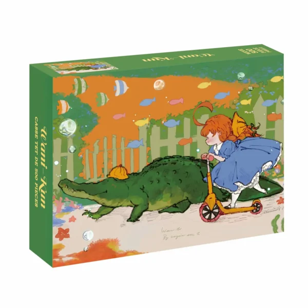 puzzle weve Wani-Kun 500 pieces