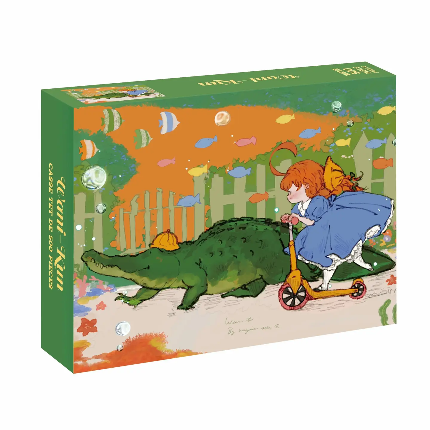 puzzle weve Wani-Kun 500 pieces